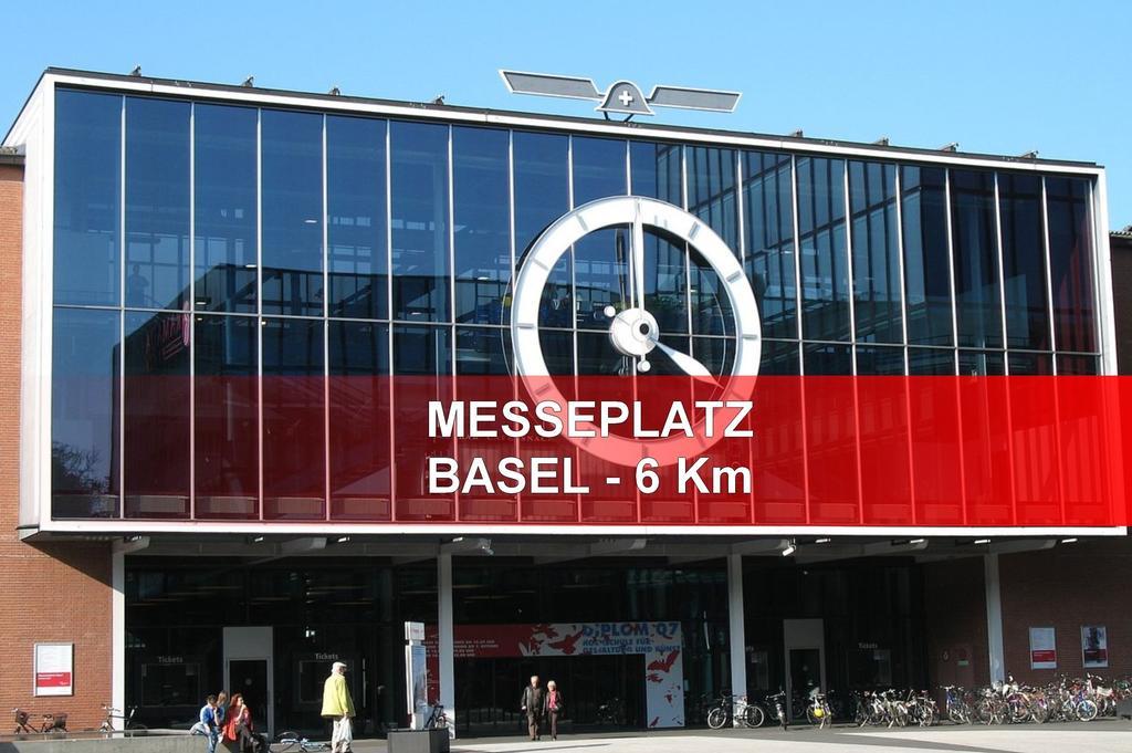 Hotel Restaurant Tivoli - Basel Airport Huningue Exterior foto