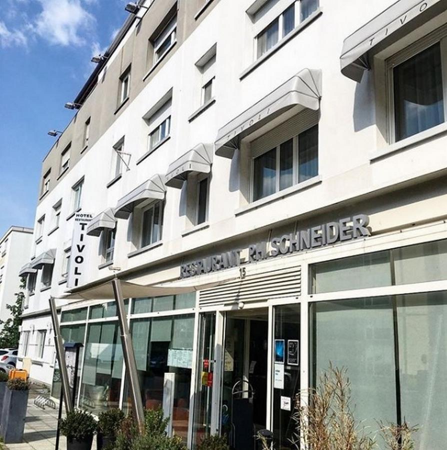 Hotel Restaurant Tivoli - Basel Airport Huningue Exterior foto